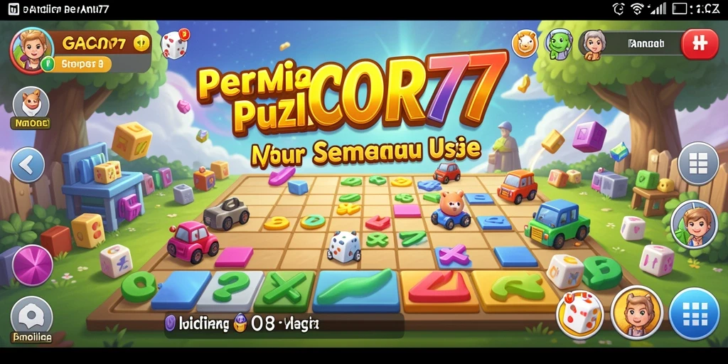 Tampilan gameplay GACOR77 yang menantang dan penuh strategi.