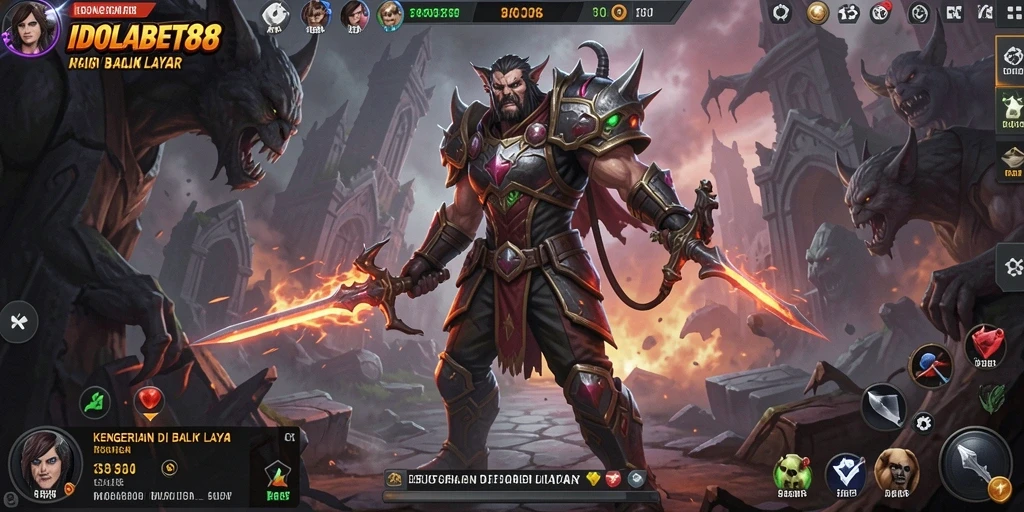 Gameplay menegangkan di dunia kegelapan IDOLABET88.