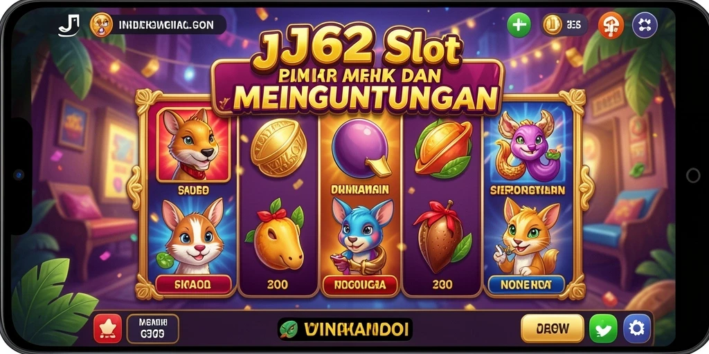 Tangkapan layar gameplay <strong>JJ62</strong> yang menampilkan keseruan permainan Slot.