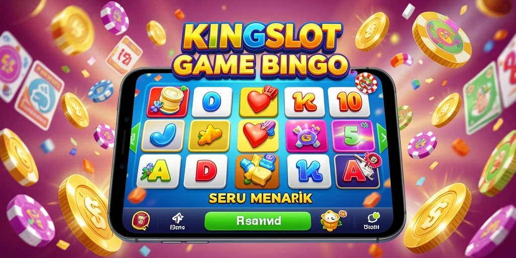 Gameplay seru KINGSLOT dengan variasi Bingo yang menarik.