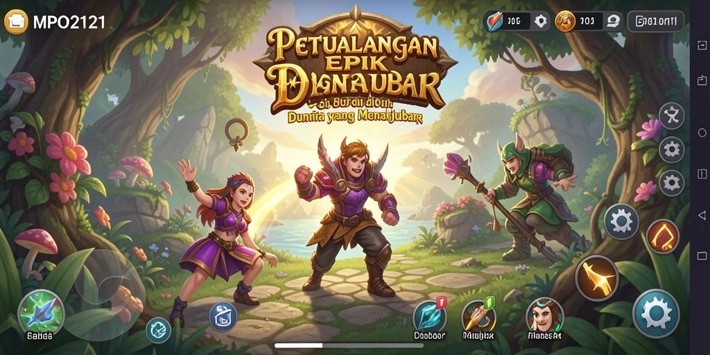 Gameplay MPO2121 yang menakjubkan dan penuh petualangan.