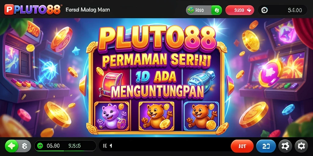 Gameplay menarik dan beragam pilihan slot di PLUTO88.