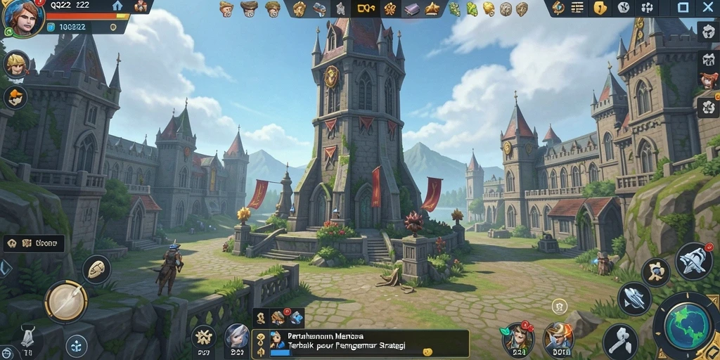 Screenshot gameplay QQ222 menampilkan aksi seru dari menara yang berfungsi melawan serangan musuh.