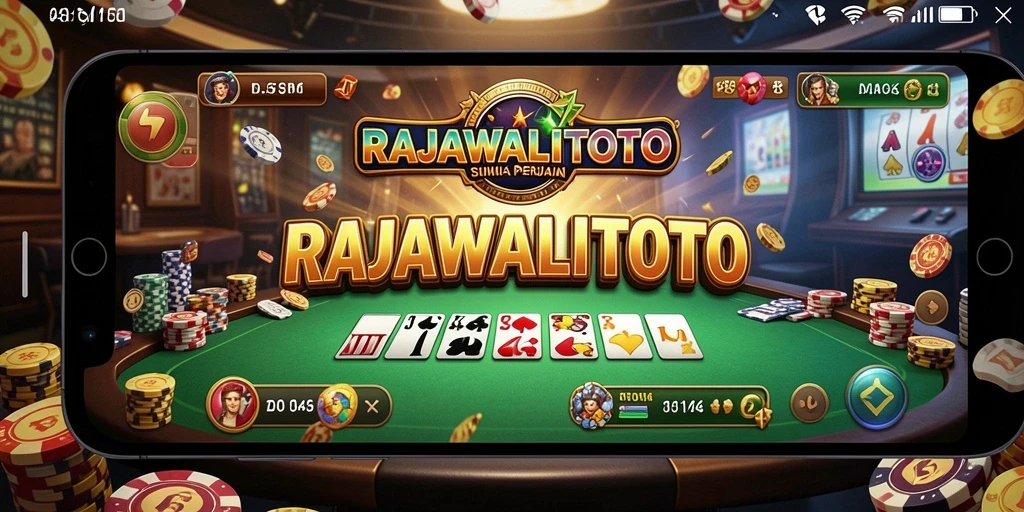 Tampilan gameplay seru dan interaktif di RAJAWALITOTO.