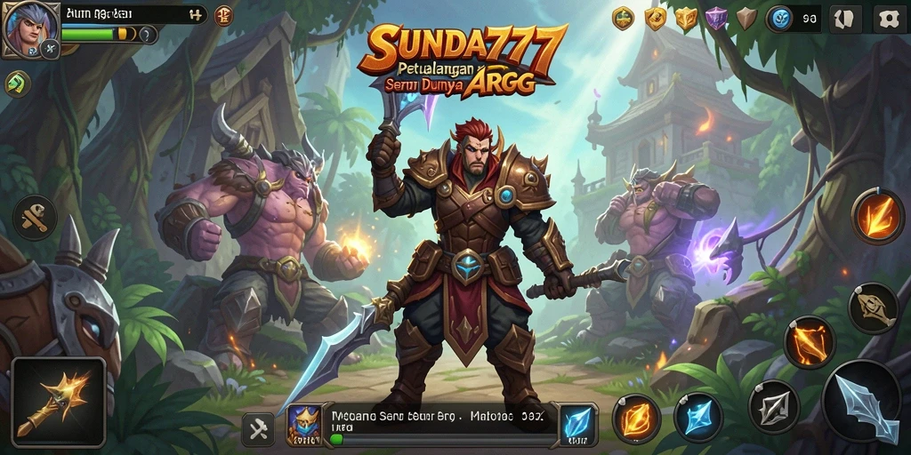 Gameplay menarik dalam SUNDA777 dengan aksi petualangan ARPG yang mendebarkan.