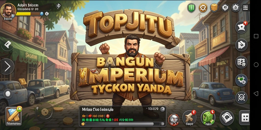 Tampilan menarik dari gameplay Tycoon di TOPJITU.