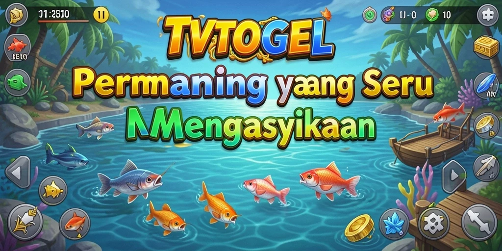 Tampilan gameplay TVTOGEL yang menampilkan pengalaman memancing yang mengasyikkan.